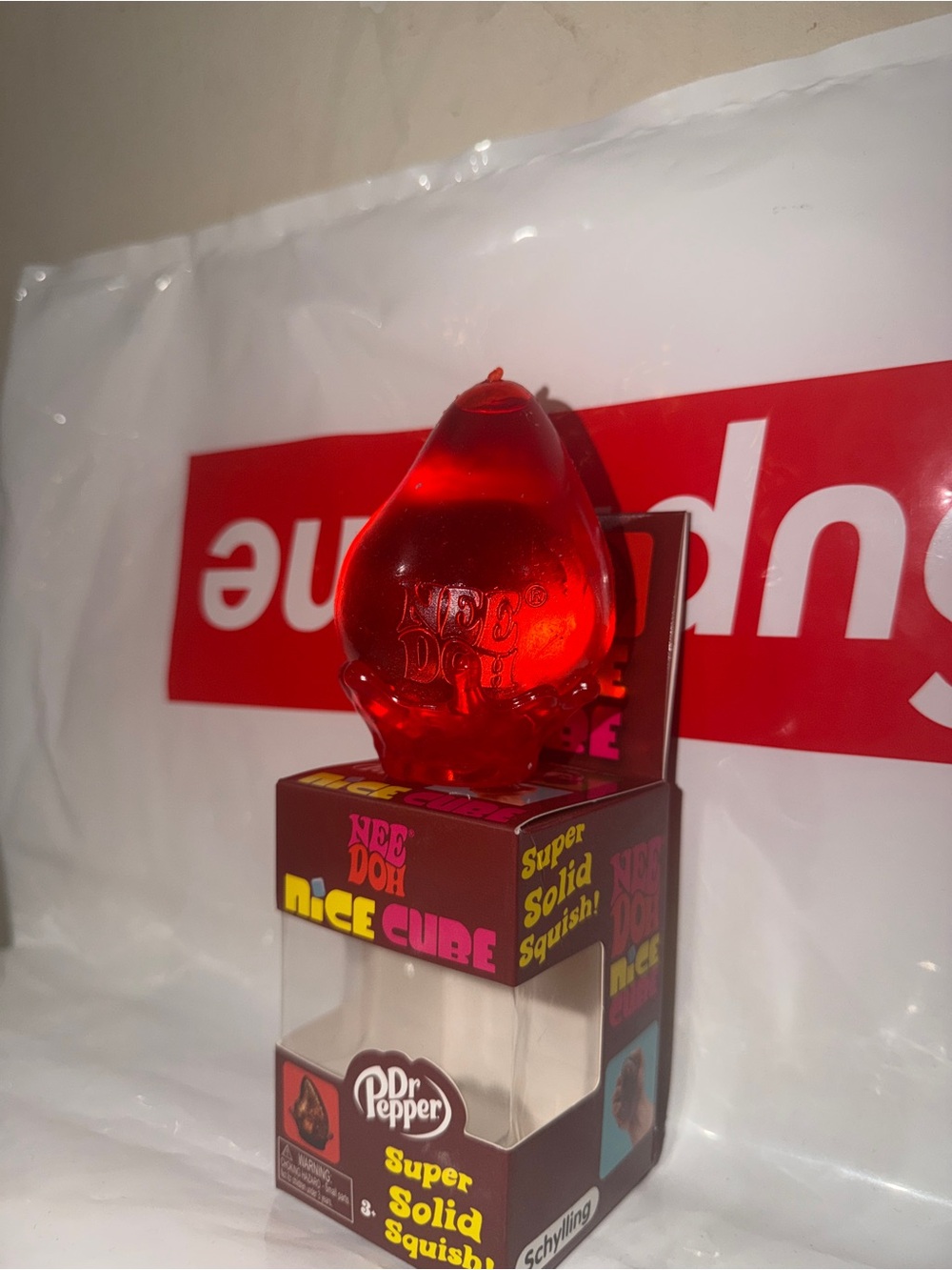 NeeDoh Nice Cube Dr Pepper Dream Drop Squishy Stress Toy New Sealed